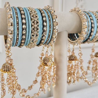 Simran (sky blue)